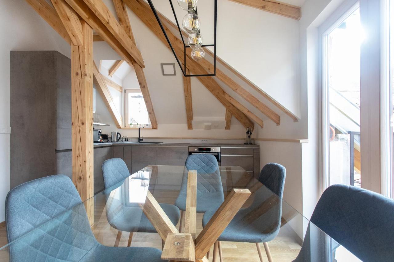 Bright & Spacious Loft In The Heart Of Old Town Ljubljana Eksteriør bilde