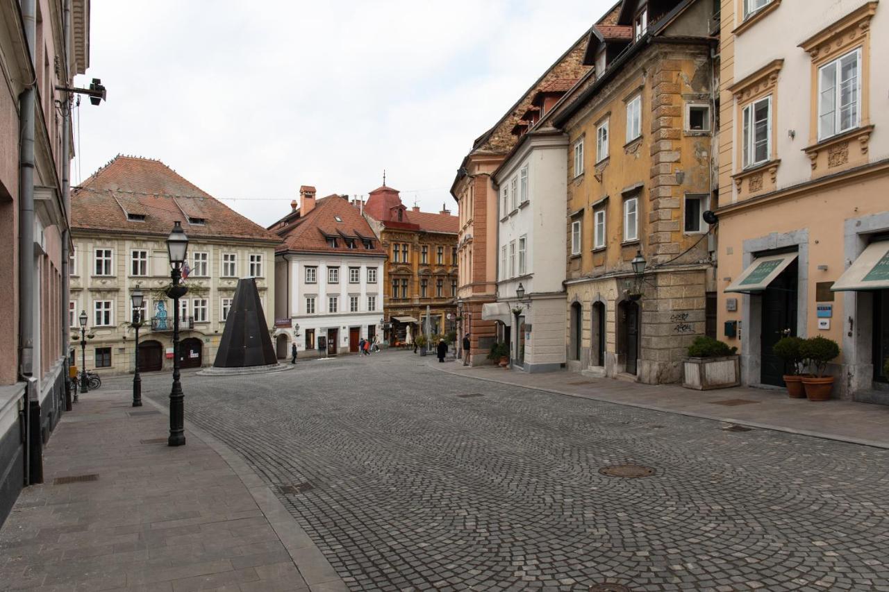 Bright & Spacious Loft In The Heart Of Old Town Ljubljana Eksteriør bilde