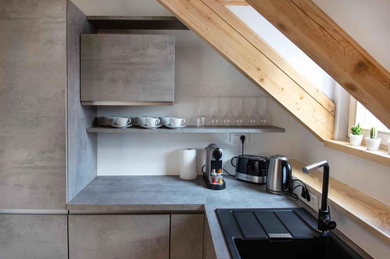 Bright & Spacious Loft In The Heart Of Old Town Ljubljana Eksteriør bilde